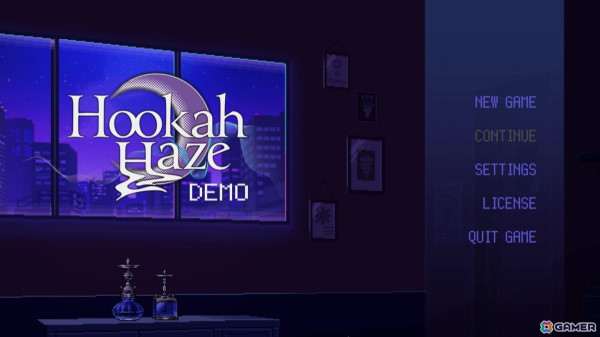 「Hookah Haze」体験版レビュー：シーシャ屋独特の空気感、そして3人の女性客とのやりとりを心地よく感じられそうなら触れてみるべしの画像1