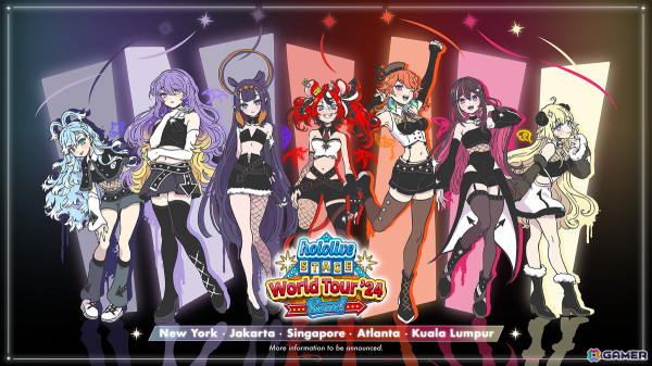 ホロライブプロダクションが世界各都市を巡る初のワールドツアー「hololive STAGE World Tour'24 -Soar!-」開催決定！の画像1