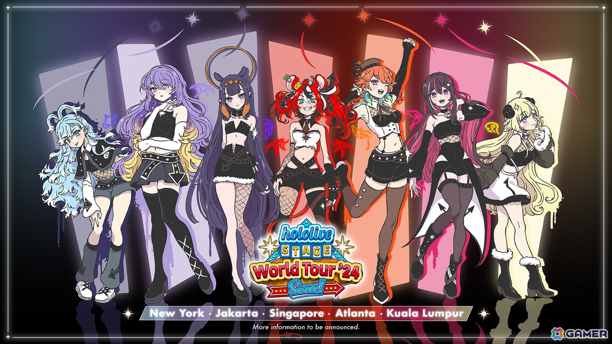 ホロライブプロダクションが世界各都市を巡る初のワールドツアー「hololive STAGE World Tour'24 -Soar!-」開催決定!の画像