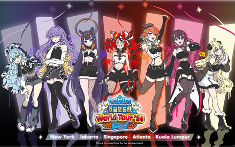 ホロライブプロダクションが世界各都市を巡る初のワールドツアー「hololive STAGE World Tour'24 -Soar!-」開催決定！