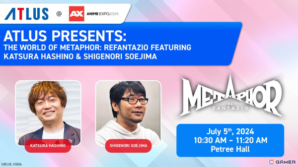 「メタファー：リファンタジオ」橋野桂氏と副島成記氏が登壇するトークパネルが「Anime Expo 2024」にて実施！アーカイブ配信も決定の画像1
