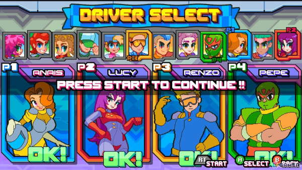 2Dのスピード感と3Dレーシングのドリフト感を両立した2.5Dハイスピードカーレース「Victory Heat Rally」が2024年冬に配信！の画像11