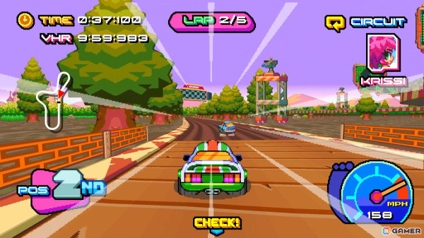 2Dのスピード感と3Dレーシングのドリフト感を両立した2.5Dハイスピードカーレース「Victory Heat Rally」が2024年冬に配信！の画像6
