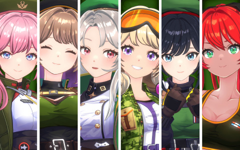 「De:Lithe Last Memories」キャラクターソング36曲がavex traxより6月26日に配信！各部隊ごとのアルバムとして登場