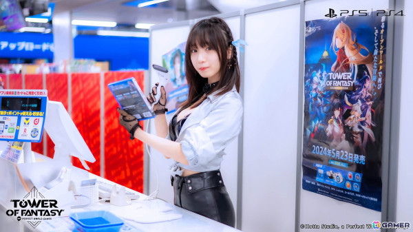「タワーオブファンタジー」PS5パッケージ版のリリース記念イベントが6月8日にエディオン横浜西口本店で開催！伊織もえさんが一日店長として登場の画像8