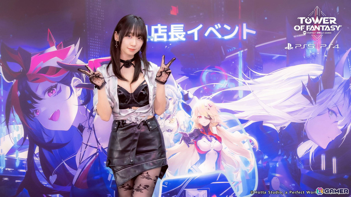 「タワーオブファンタジー」PS5パッケージ版のリリース記念イベントが6月8日にエディオン横浜西口本店で開催！伊織もえさんが一日店長として登場の画像