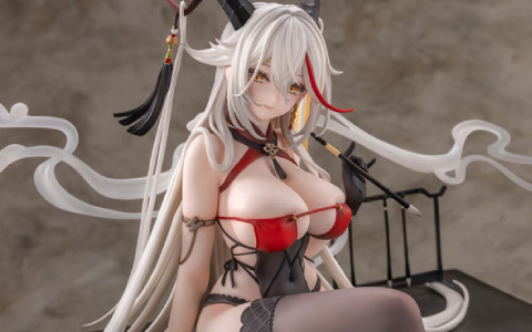 「アズレン」より「エーギル 祥雲に昇る金龍Ver.」が1/6スケールフィギュアに！机や香炉、煙エフェクトなども付属
