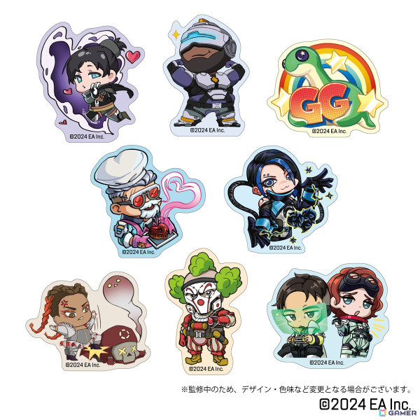 「Apex Legends」夏らしいフラネッシーぬいぐるみやインゲームステッカー柄アクリルスタンドなどが7月下旬より順次発売！の画像4