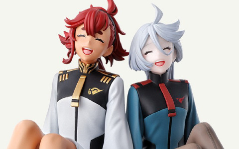 「機動戦士ガンダム 水星の魔女」の一番くじvol.3が10月下旬に発売！モグモ氏監修のスレッタ＆ミオリネ フィギュアなどが賞品に