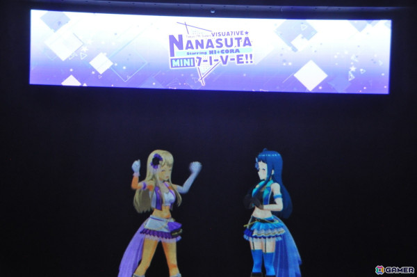 「ナナシス」3Dバーチャルライブ第2弾「NANASUTA MINI LIVE starring NI+CORA」レポートの画像