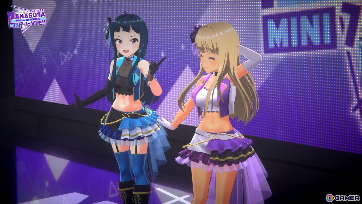「ナナシス」3Dバーチャルライブ第2弾「NANASUTA MINI LIVE starring NI+CORA」レポートの画像