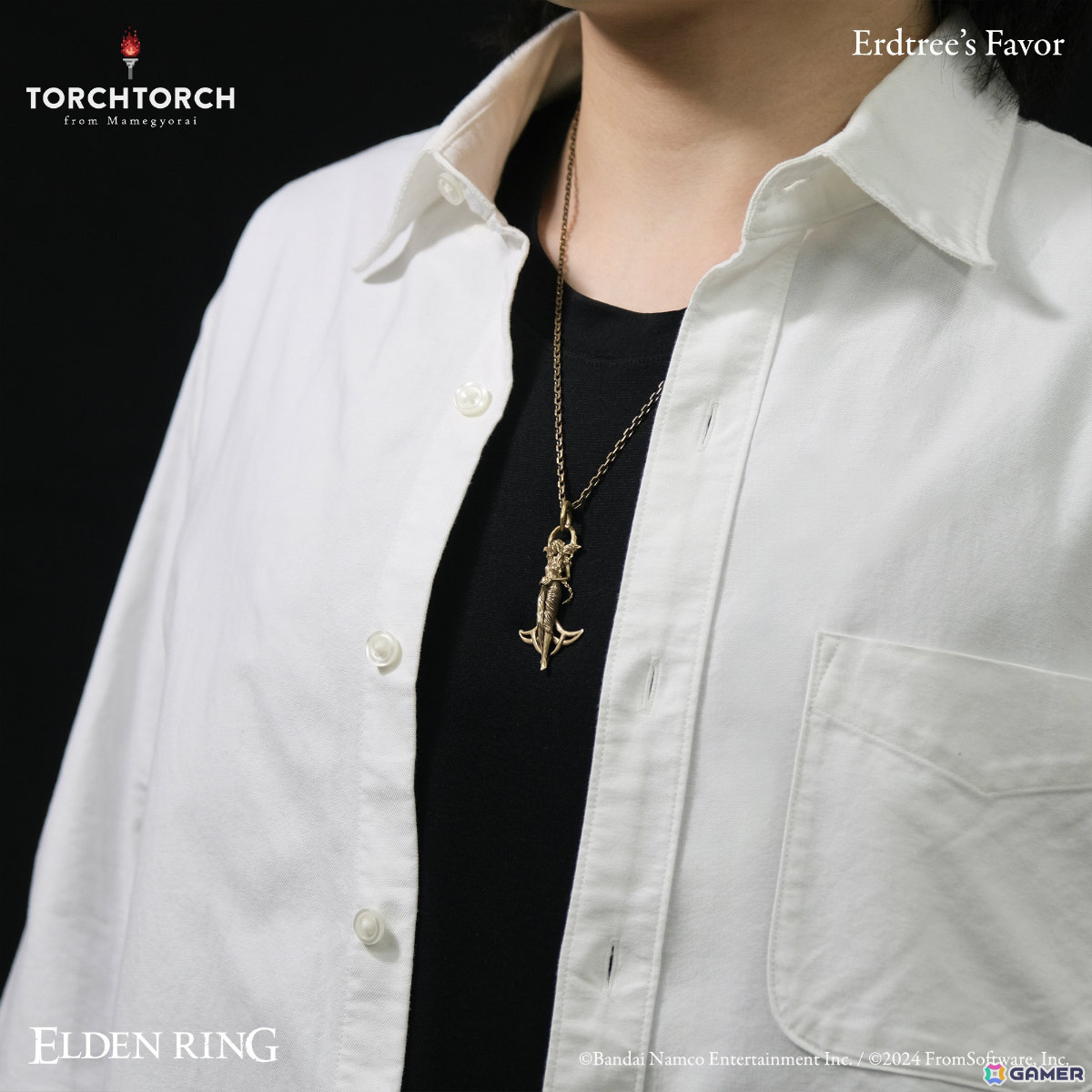 「ELDEN RING」の“黄金樹の恩寵”がペンダントに！TORCH TORCHとのコラボアクセサリーが9月に発売の画像10