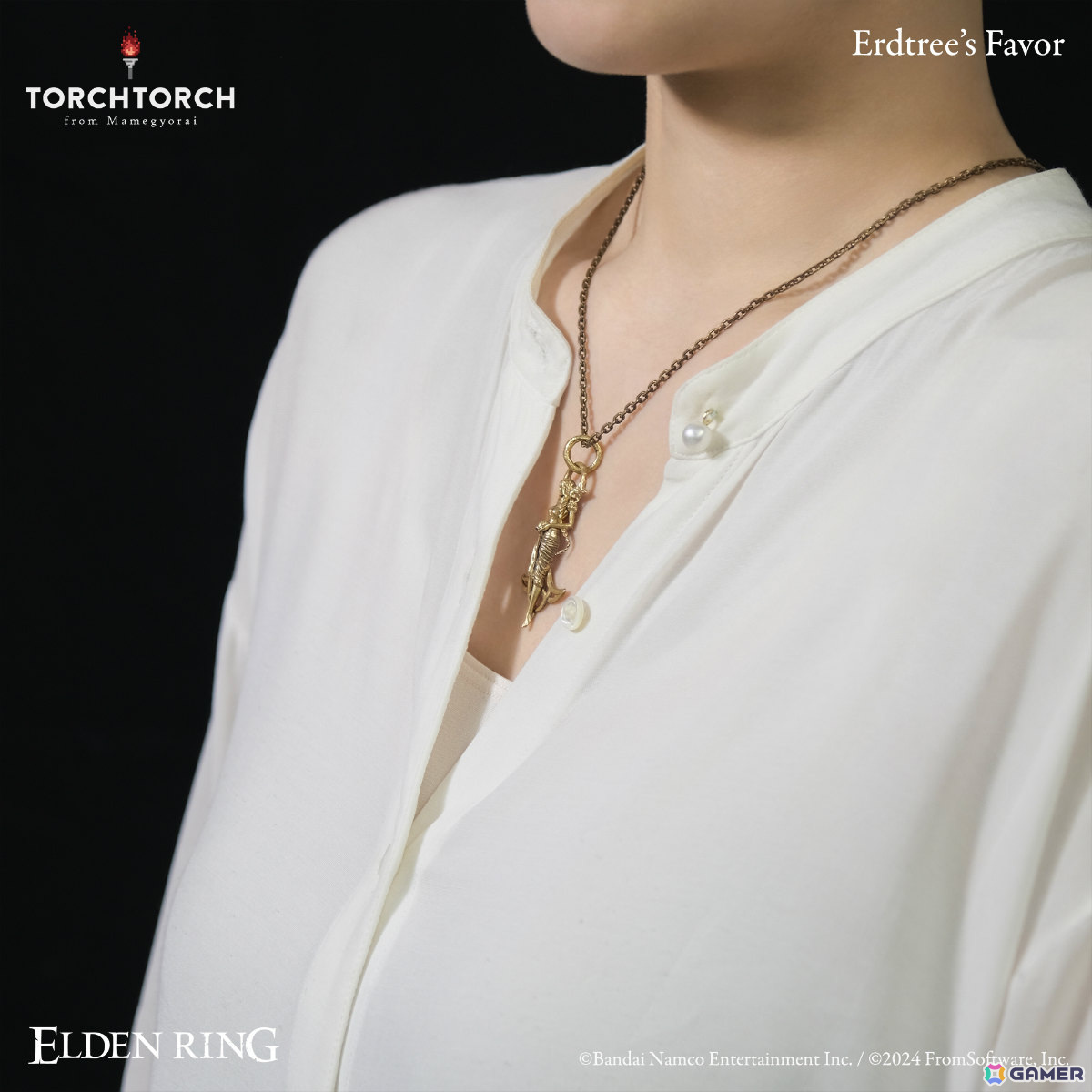 「ELDEN RING」の“黄金樹の恩寵”がペンダントに！TORCH TORCHとのコラボアクセサリーが9月に発売の画像11