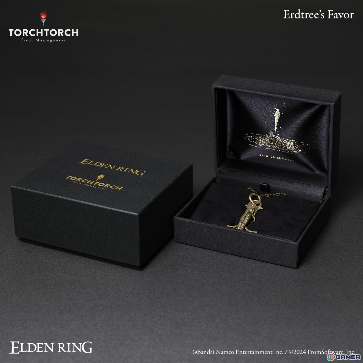 「ELDEN RING」の“黄金樹の恩寵”がペンダントに!TORCH TORCHとのコラボアクセサリーが9月に発売の画像