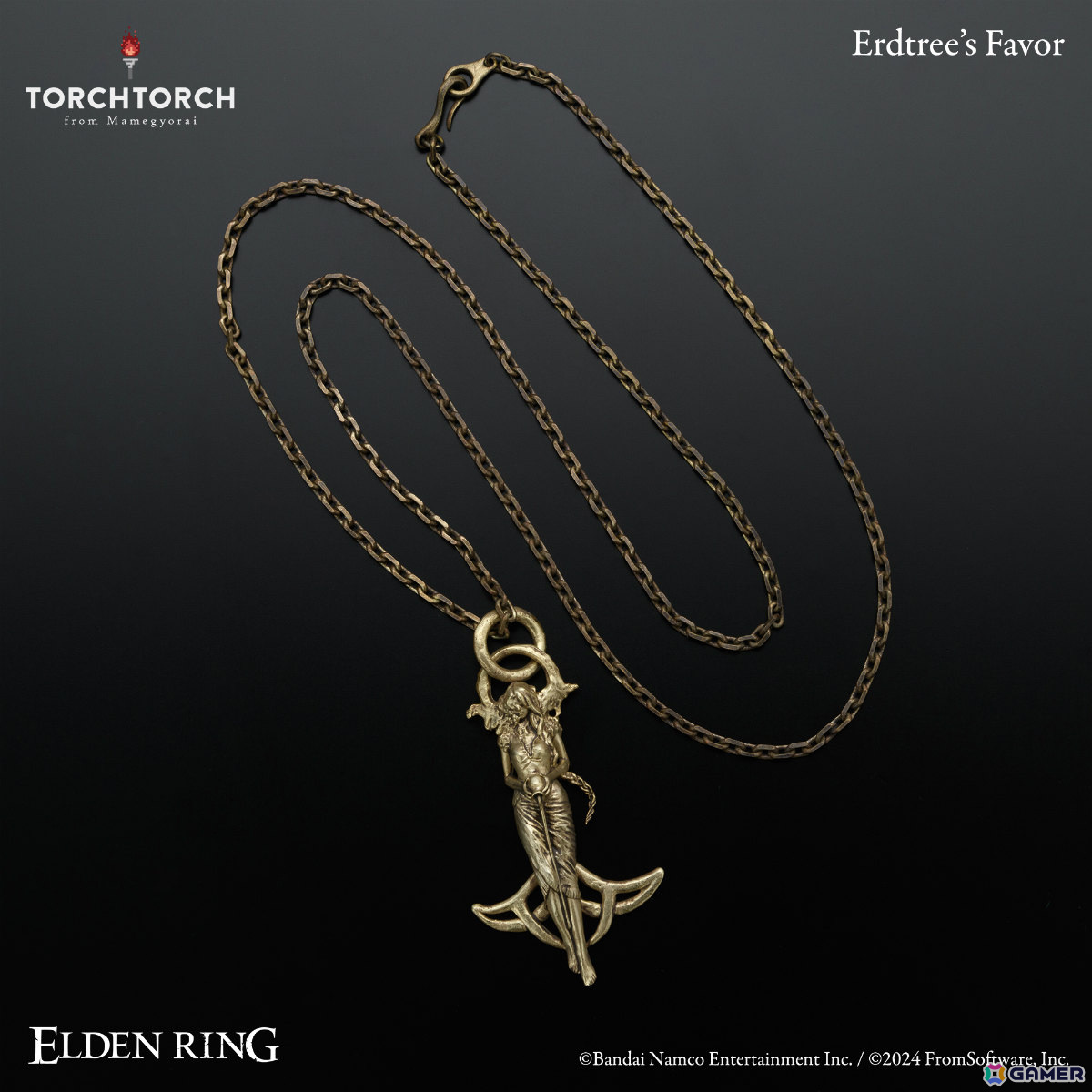 「ELDEN RING」の“黄金樹の恩寵”がペンダントに！TORCH TORCHとのコラボアクセサリーが9月に発売の画像4