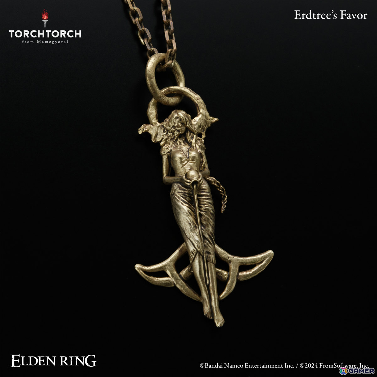 「ELDEN RING」の“黄金樹の恩寵”がペンダントに！TORCH TORCHとのコラボアクセサリーが9月に発売の画像5
