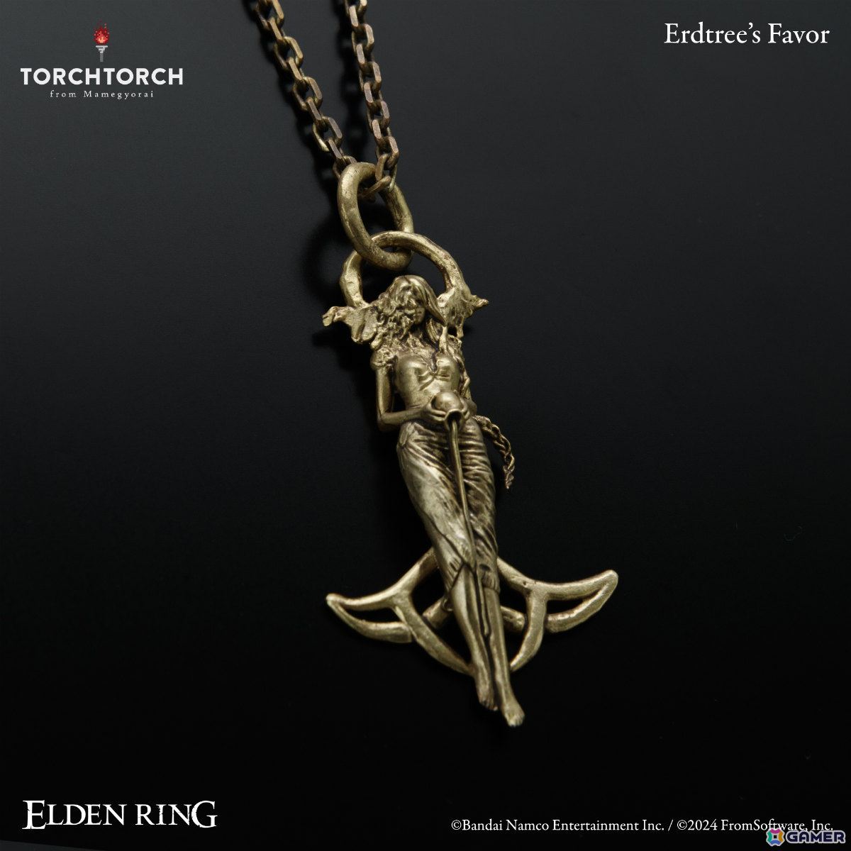 「ELDEN RING」の“黄金樹の恩寵”がペンダントに！TORCH TORCHとのコラボアクセサリーが9月に発売の画像6
