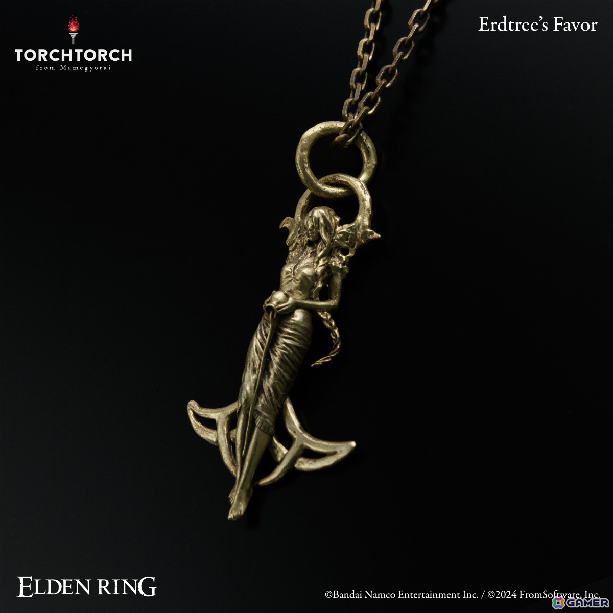 「ELDEN RING」の“黄金樹の恩寵”がペンダントに！TORCH TORCHとのコラボアクセサリーが9月に発売の画像7