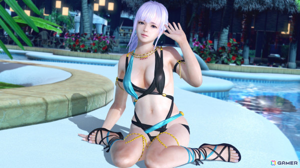 「DEAD OR ALIVE XVV」にSSR水着「メディテーション・タイム」が登場！SSR水着「ムーリングライン」が再び手に入る「なつかしコーデガチャ」もの画像12