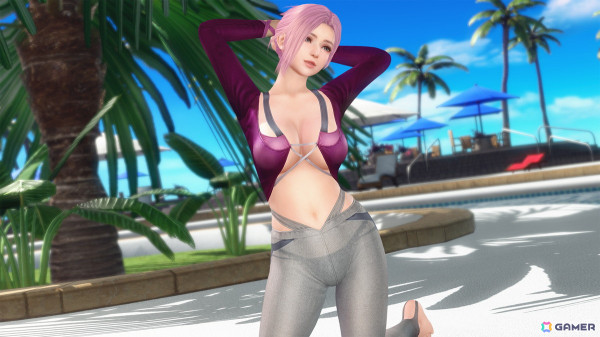 「DEAD OR ALIVE XVV」にSSR水着「メディテーション・タイム」が登場！SSR水着「ムーリングライン」が再び手に入る「なつかしコーデガチャ」もの画像9