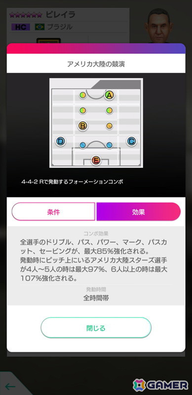 「サカつくRTW」でレジェンド「アドリアーノ」をはじめとしたスーパースターが新★5選手として登場する“Americas LEGEND SCOUT”が開催！の画像9