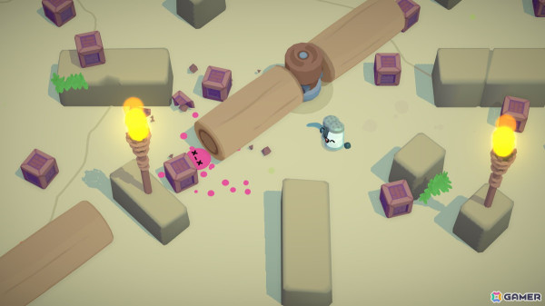 食べ物による大乱闘パーティゲーム「ブーメランヒュー」ゼリーなどのキャラクターやフィールド20種を追加するDLC「ジャストデザート」が配信!の画像