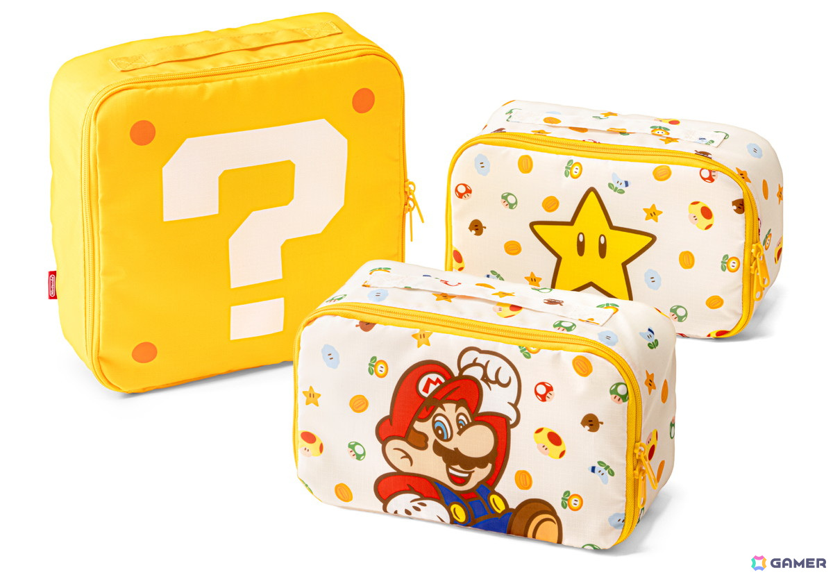 「スーパーマリオ」夏の旅行やおでかけに役立つグッズが7月12日に発売！コースをイメージしたクリア素材のパスポートカバーなどが展開の画像