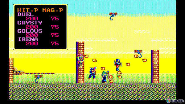 「EGGコンソール ソーサリアン PC-8801mkIISR」がリリース！剣と魔法、世代交代を駆使して15のシナリオを冒険するARPGの画像6