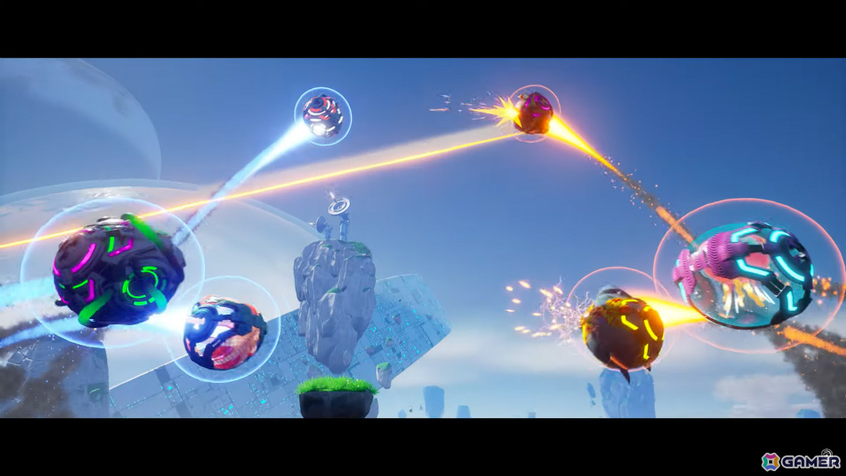 基本プレイ無料の対戦アクションシューター「BattleCore Arena」のアーリーアクセスが実施中！球体となって相手を場外に弾き飛ばせの画像