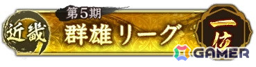 地方リーグで獲得できる称号の一例