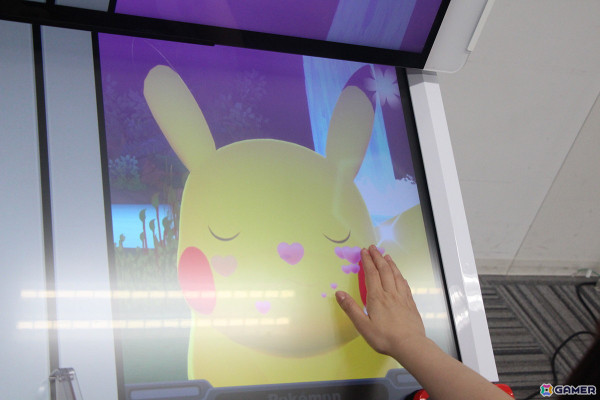 「ポケモンフレンダ」先行試遊会レポート！ピカチュウをなでたり、ボールを投げたりと気分はポケモントレーナーの画像23