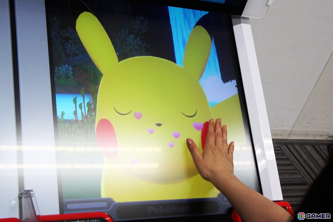 「ポケモンフレンダ」先行試遊会レポート！ピカチュウをなでたり、ボールを投げたりと気分はポケモントレーナーの画像14