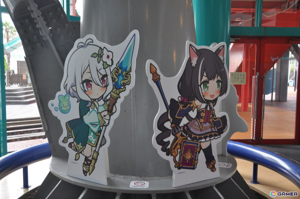 「プリコネR」よこはまコスモワールドコラボレポート：遊園地のいたるところにクルル＆マホはじめおなじみの面々が登場の画像7
