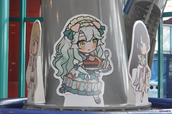 「プリコネR」よこはまコスモワールドコラボレポート:遊園地のいたるところにクルル&マホはじめおなじみの面々が登場の画像