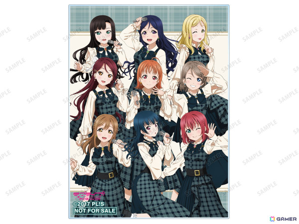 「『ラブライブ！サンシャイン!!』POP UP SHOP in マルイ」が開催決定！チェックワンピースをコンセプトにした描き下ろしイラストのグッズもの画像7