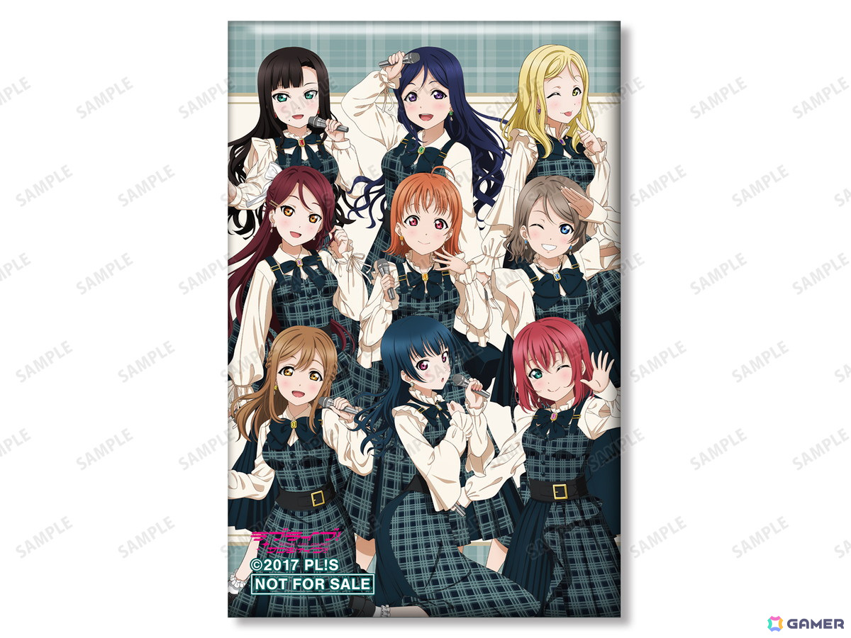「『ラブライブ!サンシャイン!!』POP UP SHOP in マルイ」が開催決定!チェックワンピースをコンセプトにした描き下ろしイラストのグッズもの画像