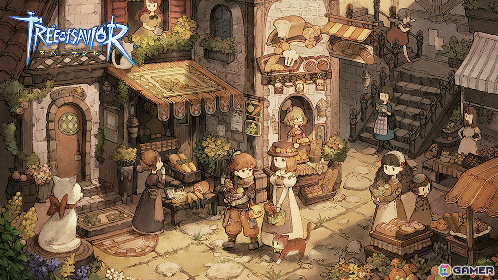 MMORPG「Tree of Savior:風の響き」のタイトルが「ツリーオブセイヴァー:ネバーランド」に変更――2024年にアジア各地で同時リリースの画像