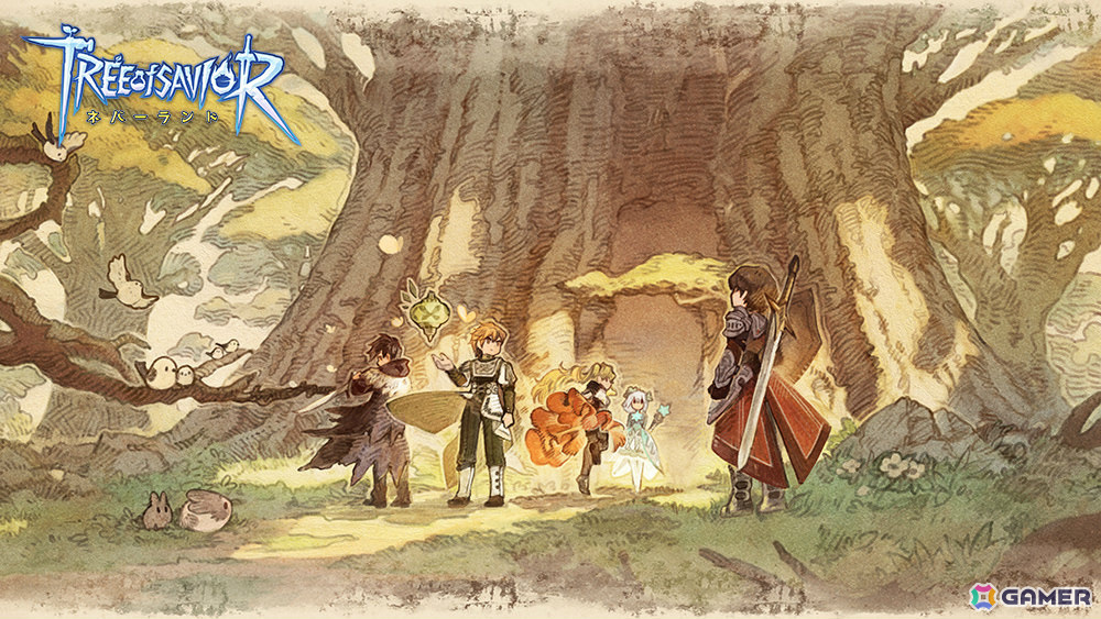 MMORPG「Tree of Savior:風の響き」のタイトルが「ツリーオブセイヴァー:ネバーランド」に変更――2024年にアジア各地で同時リリースの画像