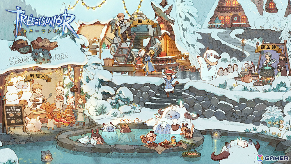 MMORPG「Tree of Savior:風の響き」のタイトルが「ツリーオブセイヴァー:ネバーランド」に変更――2024年にアジア各地で同時リリースの画像