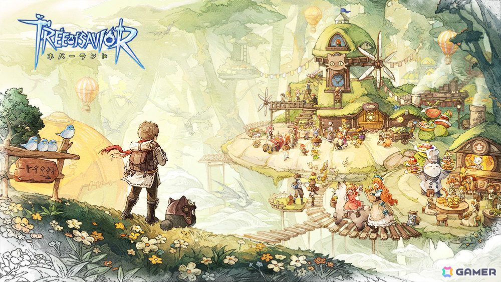 MMORPG「Tree of Savior:風の響き」のタイトルが「ツリーオブセイヴァー:ネバーランド」に変更――2024年にアジア各地で同時リリースの画像