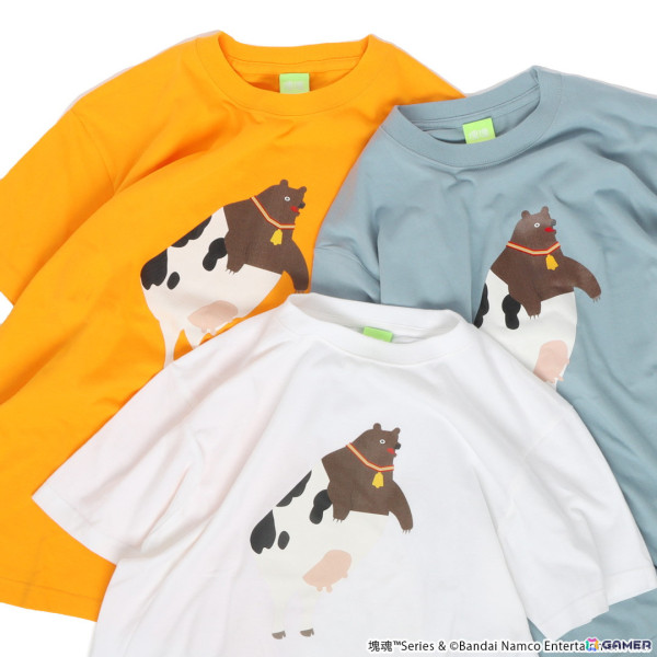 「塊魂」王子のぬいぐるみが登場！ウシクマをモチーフにしたTシャツなどサマーグッズも販売の画像12
