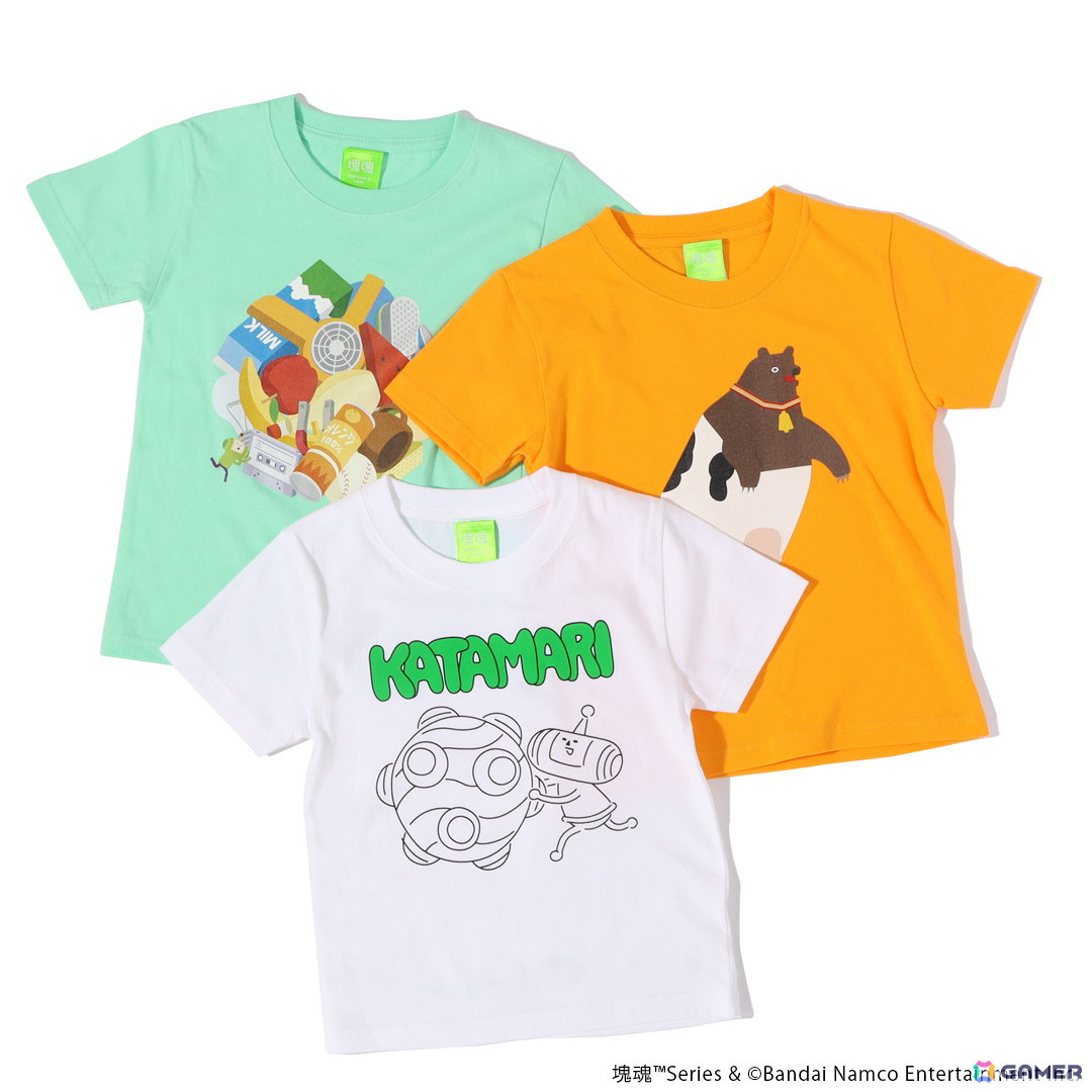「塊魂」王子のぬいぐるみが登場!ウシクマをモチーフにしたTシャツなどサマーグッズも販売の画像