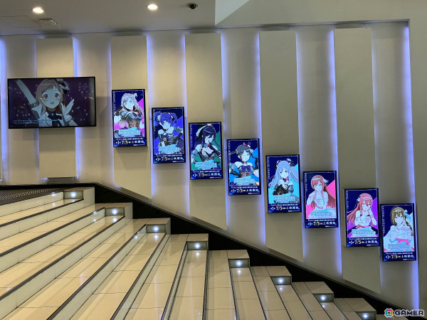 アニメ「アイドルマスター シャイニーカラーズ 2nd season」本日より劇場装飾が開始！地域別の映画館応援ユニットバナーも6月19日より掲出予定の画像2