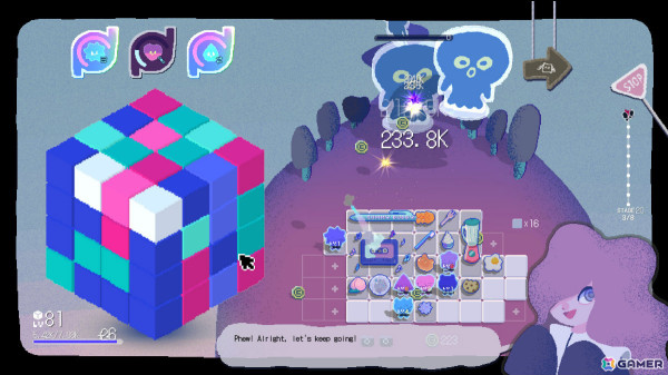 キューブ型パズル×アイテム整理のパズルローグライト「CUBEN ―キューブン―」が2025年にリリース！Steamページが公開の画像7