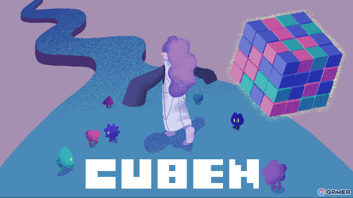 キューブ型パズル×アイテム整理のパズルローグライト「CUBEN ―キューブン―」が2025年にリリース！Steamページが公開の画像