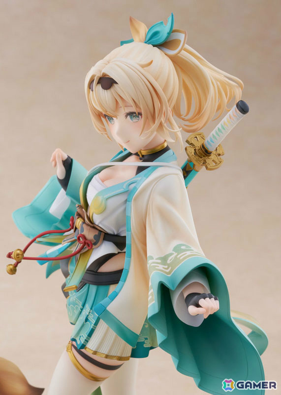 秘密結社holoXの用心棒・風真いろはさんが1/7スケールフィギュアとなって登場！うみぼうず氏描きおろしイラストを忠実に再現の画像