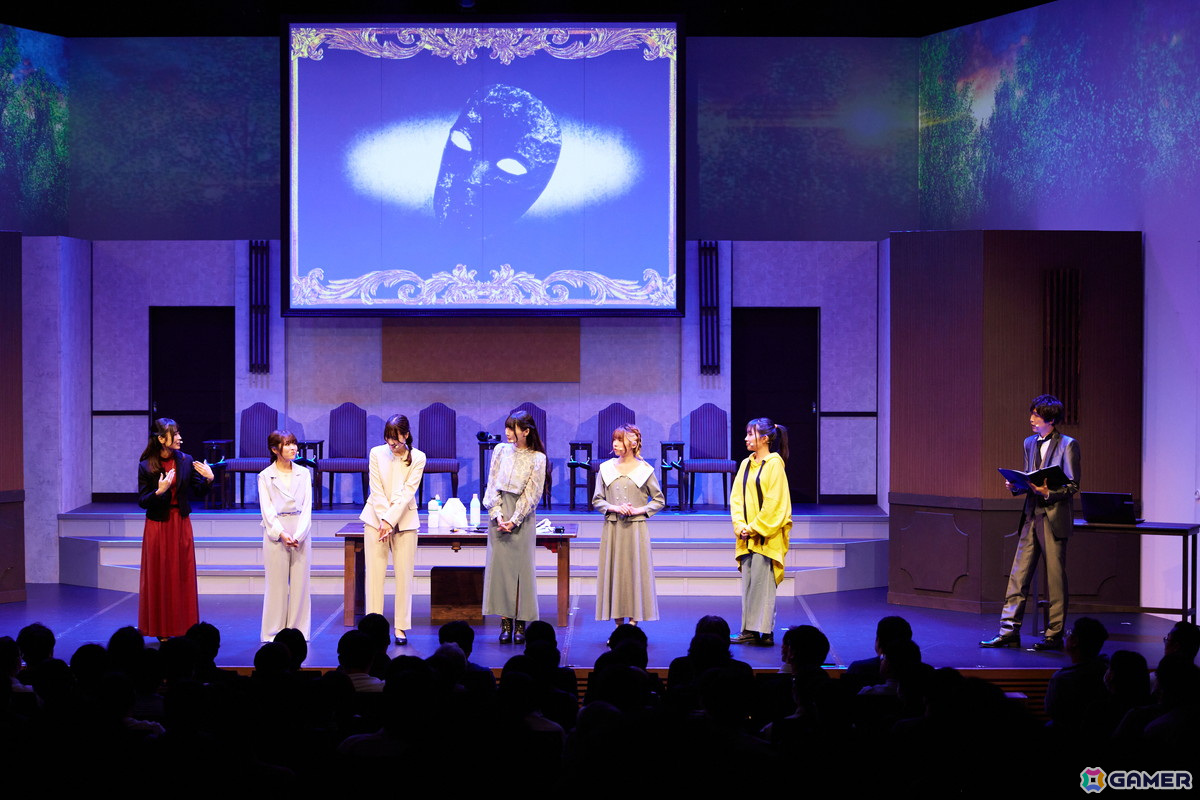 舞台「LIAR GAME murder mystery」初日夜公演をレポート！木戸衣吹さん、桑原由気さん、渕上舞さん、峯田茉優さん、結名美月さん、優木かなさんが出演の画像