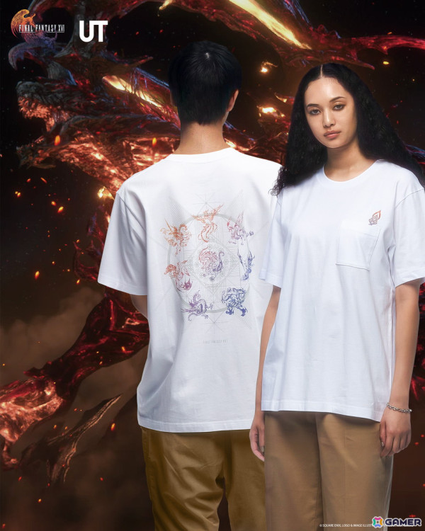 「ファイナルファンタジー」UTの新コレクションがユニクロで販売開始！ピクセルリマスターシリーズ、XIV、XVIの3作品がラインナップの画像19