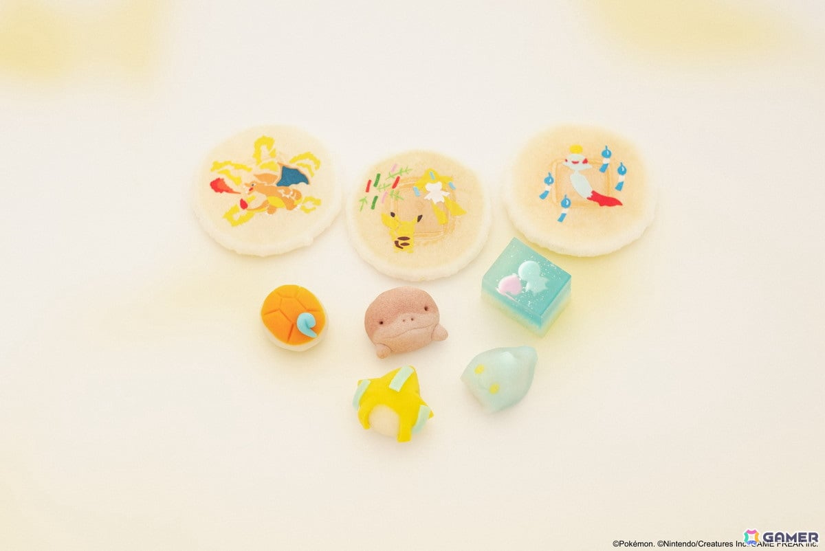 ポケモンをモチーフにした京菓子の第四弾「ポケモン京菓子 夏」が6月29日より数量限定で販売!オンライン予約がスタートの画像