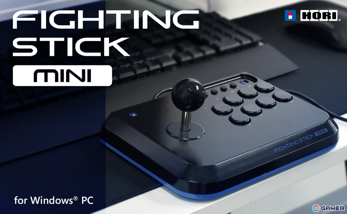 「ファイティングスティック mini for Windows PC」が2024年7月に発売!コンパクトモデルで気軽にアーケード感覚を楽しめるの画像